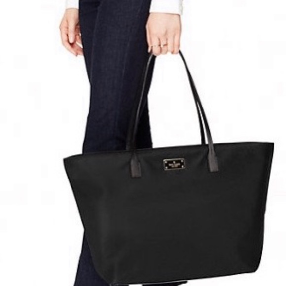 NWT Kate Spade Black Avenue Margareta Tote - Picture 2 of 3